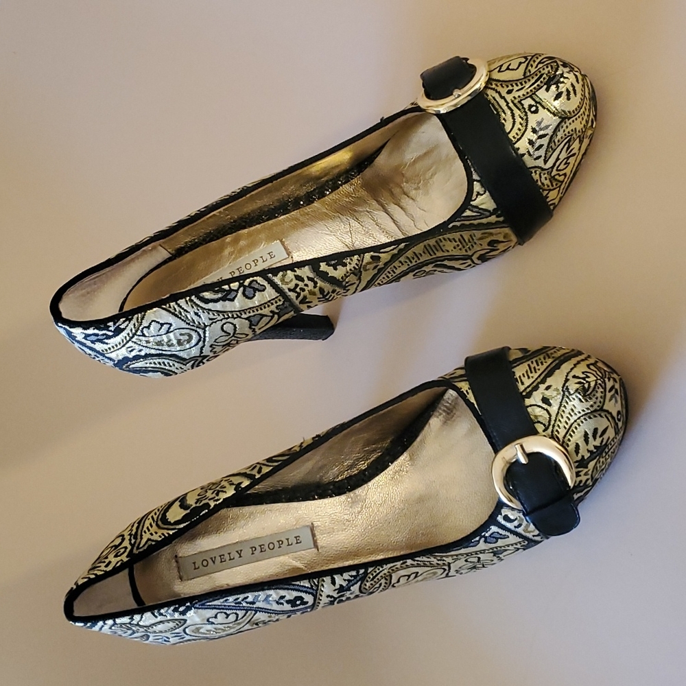 Women's Fashion High Heel in Gold